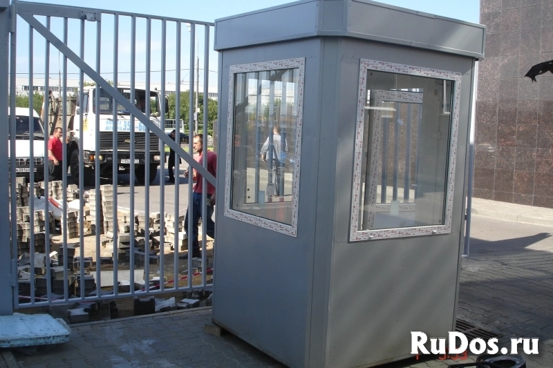 Пост охраны тип п-2, 1,5х1,5х2,5м, строгий стиль изображение 9