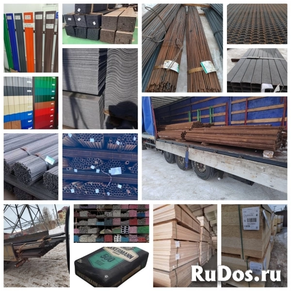 Профлист Профиль Профнастил Столбы Трубы Забор фотка