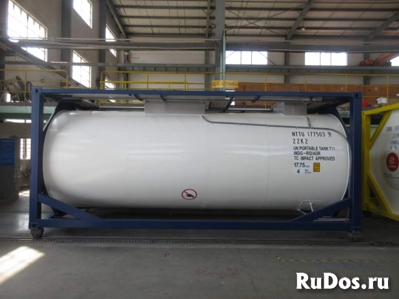 Танк-контейнер тип Т11 объём 18м3 для перевозки спиртосодержащей продукции фото