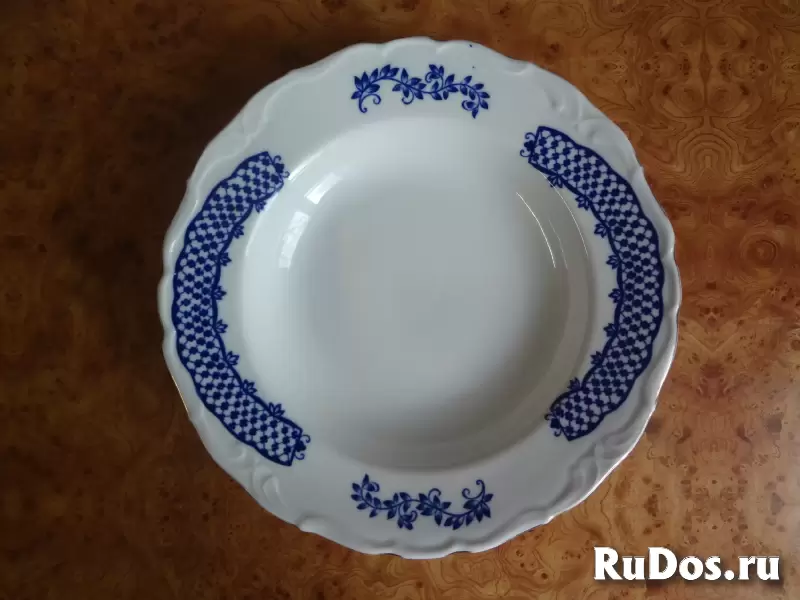 Тарелки большие фарфоровые изображение 11