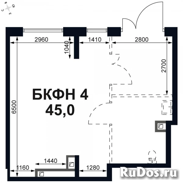 Продам коммерческую недвижимость 45 м2 изображение 3