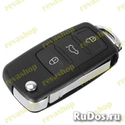 Корпус ключа выкидной VW Фольксваген 2-3-4 кнопки изображение 3