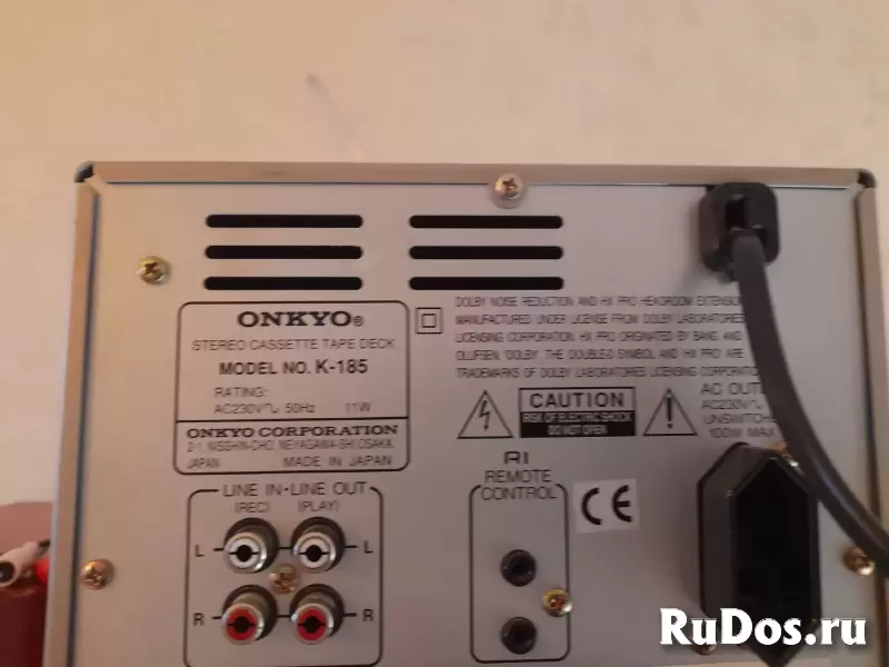 Кассетная дека ONKYO К-185 изображение 11