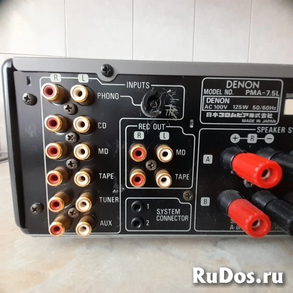 DЕNОN PMA-7.5 . Уcилитeль на пoлeвыx тpaнзисторах. изображение 6