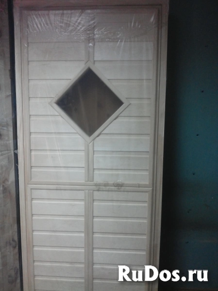 Двери для бани из сосны и липы изображение 4