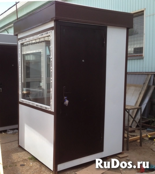 Будка охраны 1,5х1,5х2,5м, металлическая, изготовление изображение 7