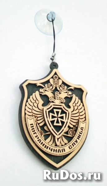 Эмблема Пограничной Службы подвеска на присоске изображение 3