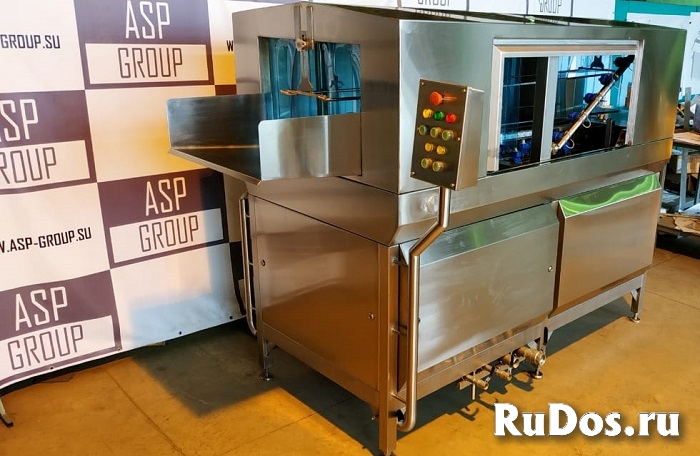 Машины для мойки ящиков и оборотной тары фото