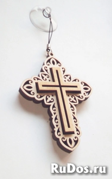 Крест на присоске в машину изображение 7