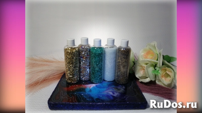 Набор Стеклянной крошки на подиуме "ВОЛШЕБНОЕ ПЕРЫШКО" изображение 3