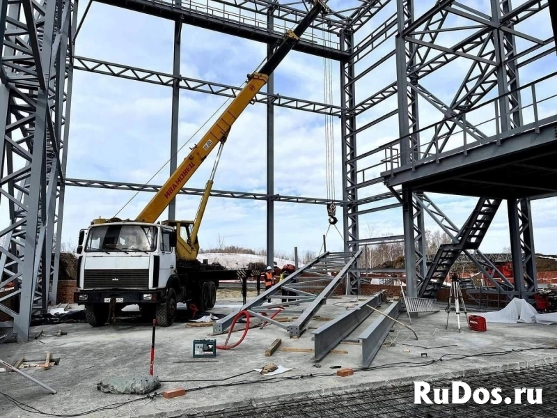 Строительство ангаров, складов из сэндевич панелей изображение 3