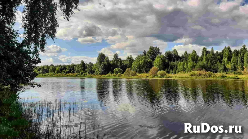 Бревенчатый дом на участке 1 гектар рядом с красивым озером фотка