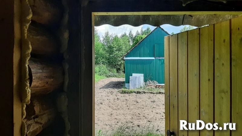 Бревенчатый домик с банькой на участке 15 соток ИЖС изображение 7