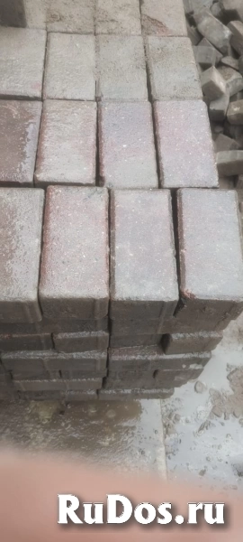 Плитка тротуарная Брусчатка 200х100х60 Б/У фотка