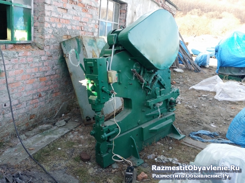 Пресс-ножницы НВ 5222 продам, Владивосток изображение 4