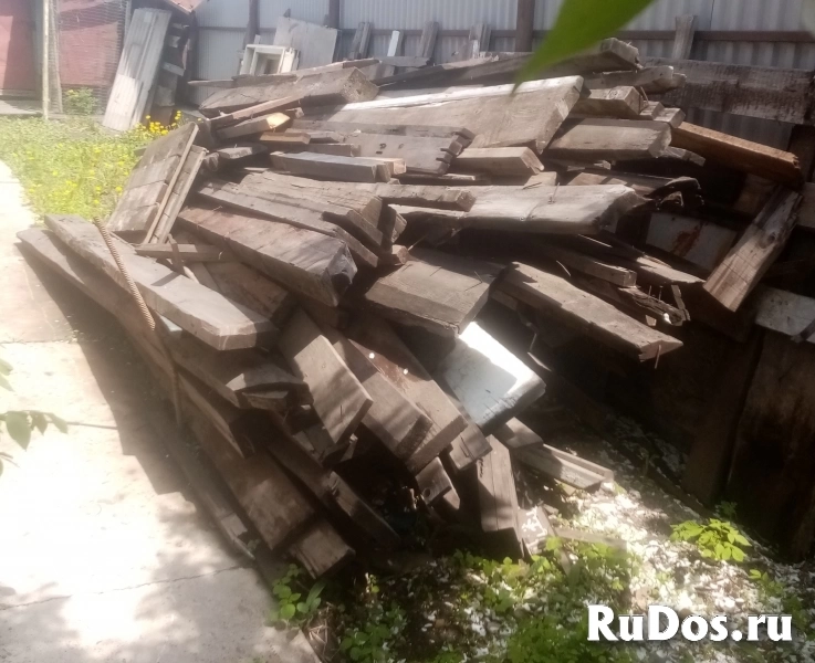 Доски Шпалы Пиломатериалы б\у изображение 8