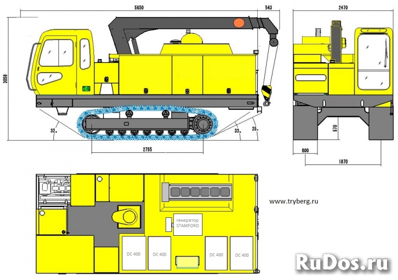 Самоходные сварочные агрегаты TWM-180 TRYBERG изображение 6