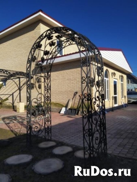 Кованые стулья, столы, ворота, скамейки, мангалы фото