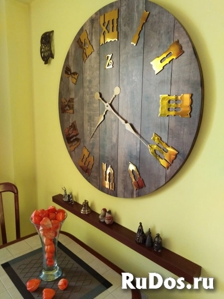 Часы лофт "Техас", диаметр 92 см. фотка