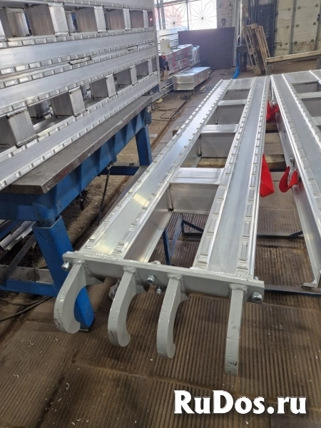 Аппарели алюминиевые с зацепом на вал фото