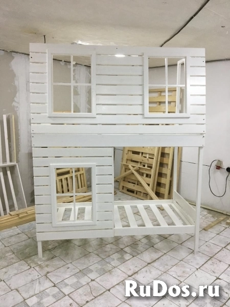 Детская кроватка Домик фотка