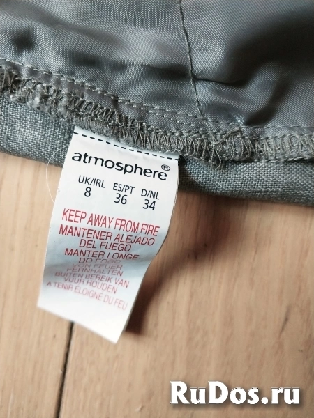 Брюки льняные женские Atmosphere. Размер на RUS 42 изображение 9