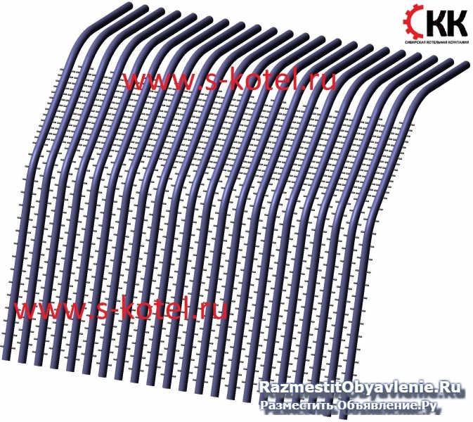 Ошипованные трубы для котлов с топкой системы Поме фото