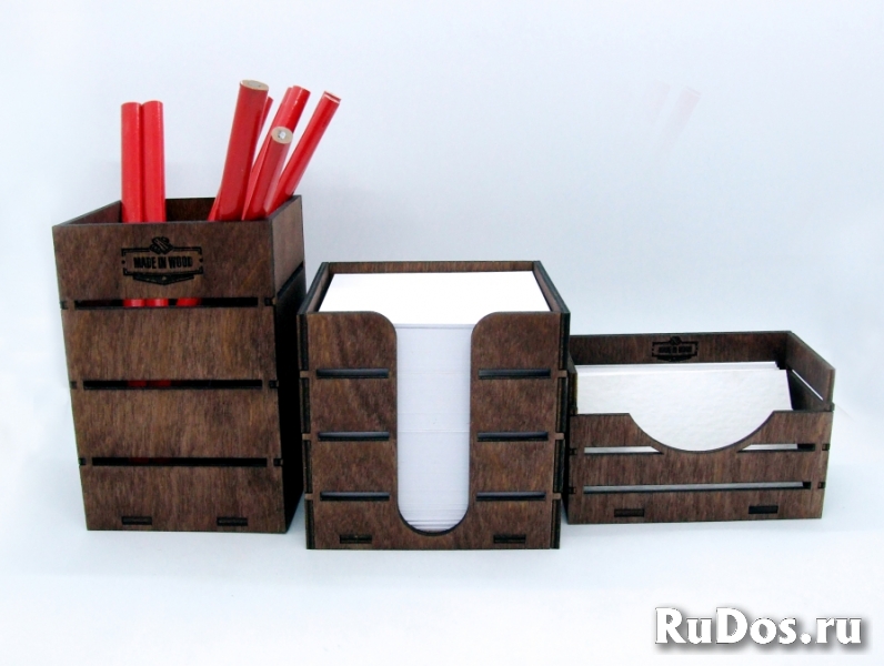 Канцелярский настольный Органайзер-Триптих "PALANGA" изображение 4