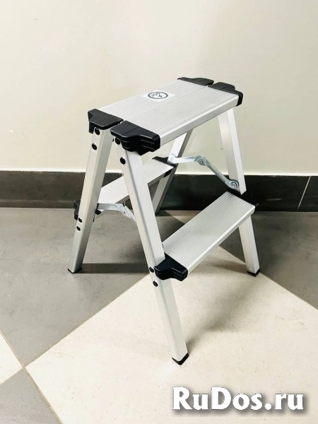 Сверхпрочный стул-стремянка складной 2 ступени изображение 6