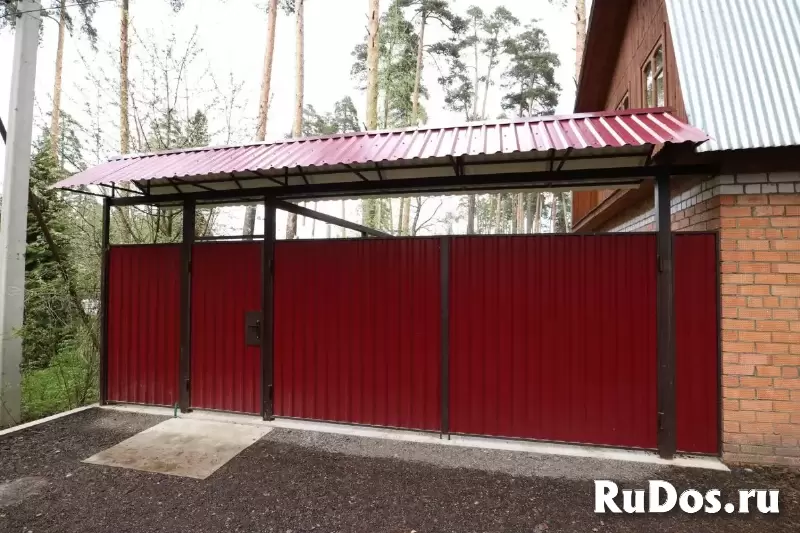 Забор под ключ в Рязани. Навесы, беседки, ворота изображение 6