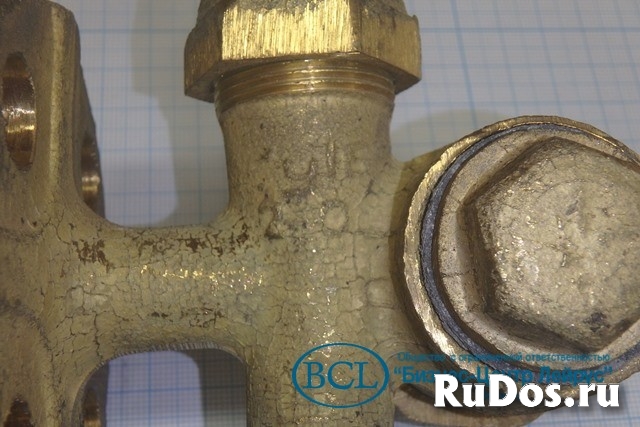 Запорное устройство 12Б2бк Ду20 Ру16 200С латунное изображение 5