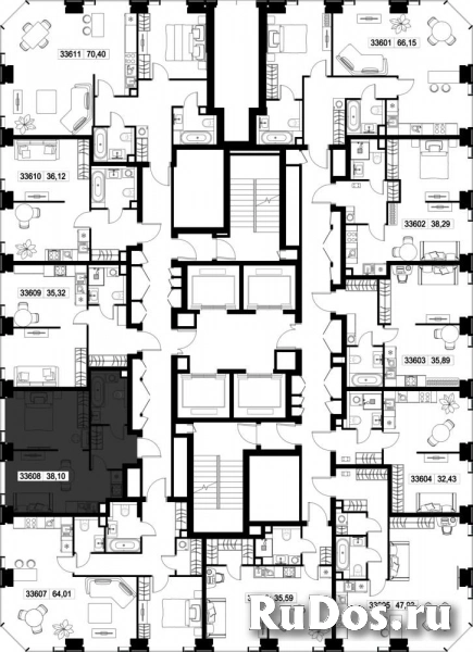 Продам 1 комнатную квартиру 38.1 м2 изображение 3