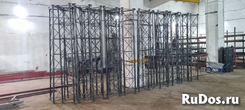 Производство мачт связи. фото