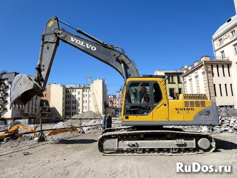 Гусеничный экскаватор Volvo 210, доп. линии изображение 3