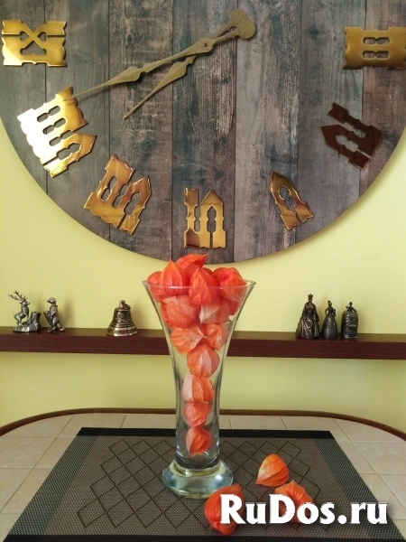 Часы лофт "Техас", диаметр 92 см. изображение 3