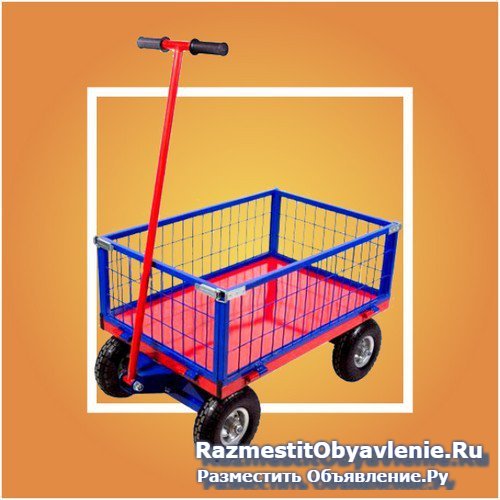Тележки платформенные - широкий выбор изображение 4