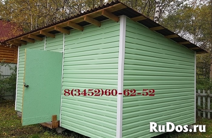 Дачный летний домик-хозблок. изображение 6