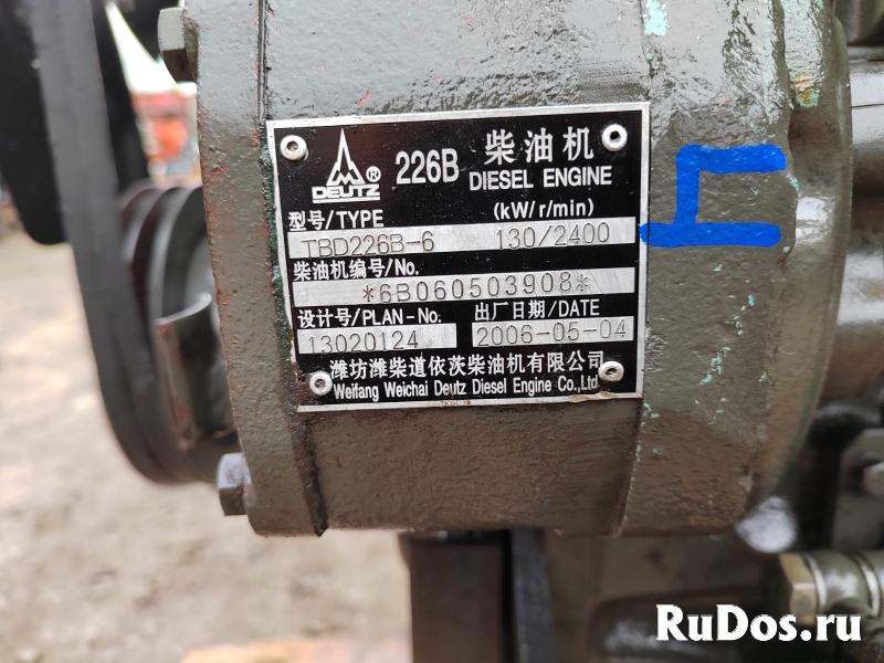 Двигатель б/у для спецтехники б/у Weichai Deutz TD226B изображение 3