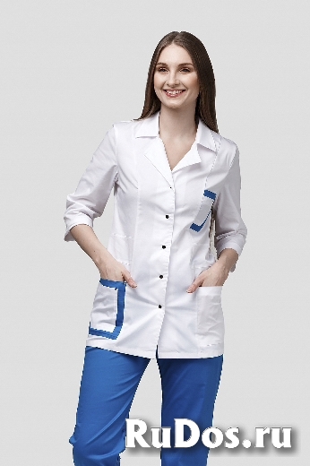 Медицинские халаты и костюмы оптом и в розницу изображение 3