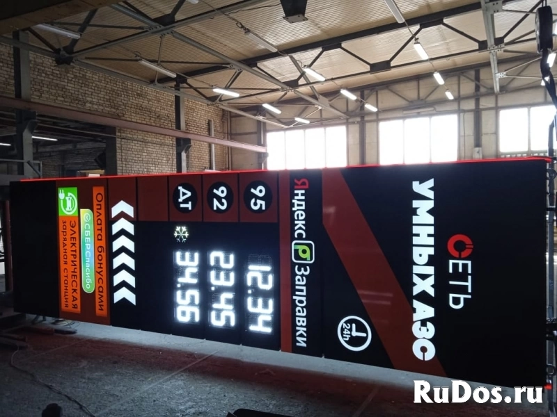 Ценовые стелы для АЗС, АГЗС, АГНКС фотка