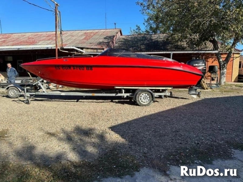 ХИТЯРА Пластиковая, моторная лодка Касатка-700 спорт фото