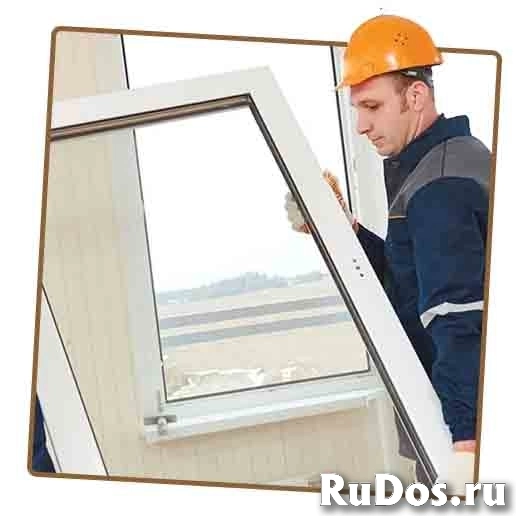 Установка пластиковых окон, балконов, дверей, офисных перегородок изображение 3