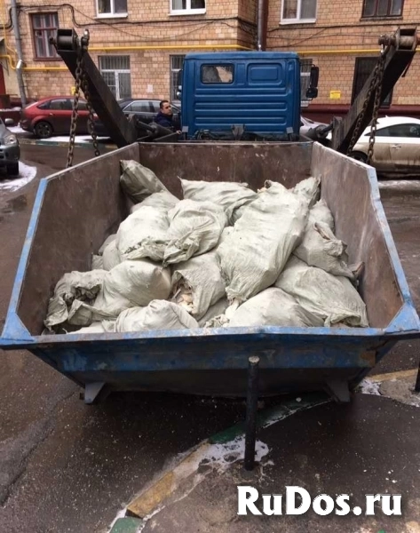 Бак для вывоза мусора и хлама изображение 4