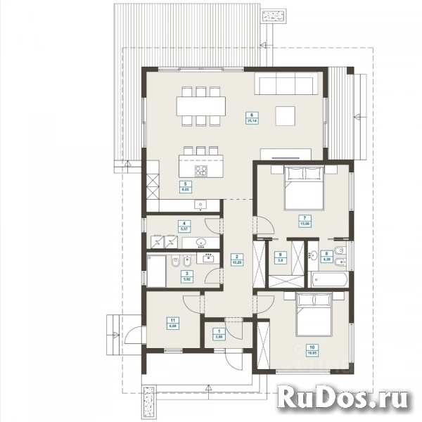 Продам дом 115 м2 изображение 3