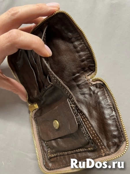 Кошелек Arya из коричневой кожи фотка