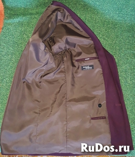 Малиновый пиджак из 90 х. Продажа изображение 3