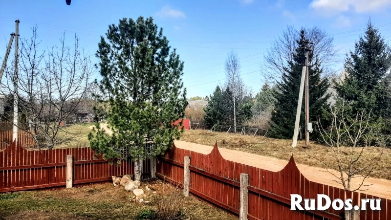 Большой бревенчатый дом со своим выходом к реке изображение 10