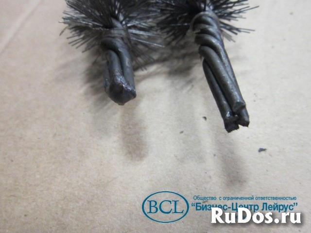 Щетка-ерш стальной Д32х100х155х3.0х0.3мм D32х100х155х3.0х0.3mm фото