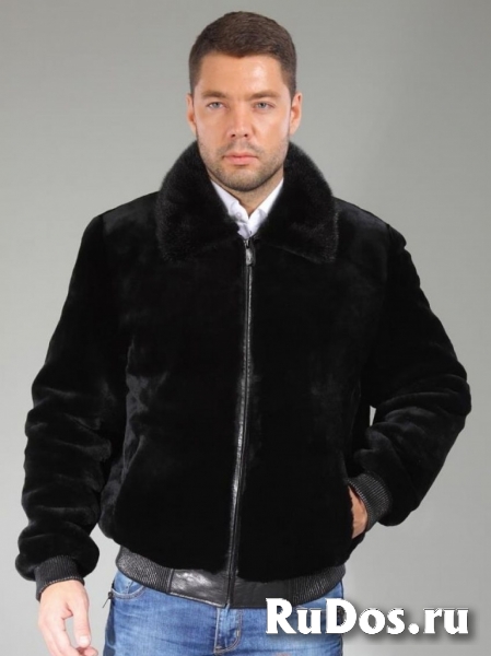 Куртка мужская из меха кенгуру фото