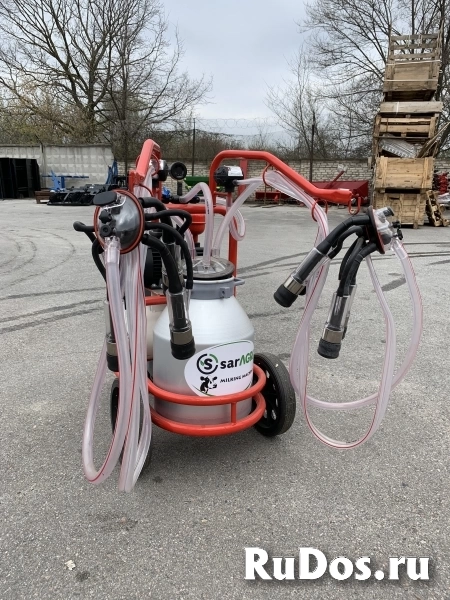 Доильный аппарат для коров 2 пульсатора 1 бидон 30л Турция SarAgr фото